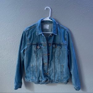 old navy thrifted denim jacket!